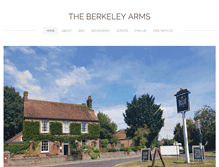 Tablet Screenshot of berkeleyarmsbosham.co.uk